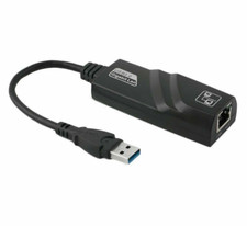 USB 3.0 to 10/100/1000 Mbps Gigabit RJ45 Ethernet Network LAN Adapter for PC Mac