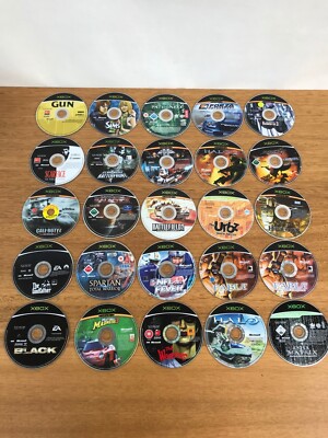 Microsoft Original Xbox Video Games Select Your Title Choose Your Game
