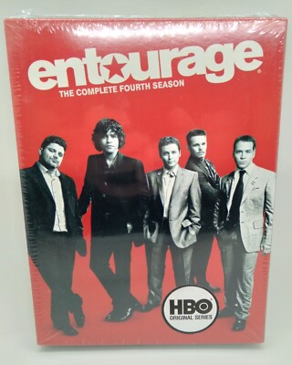 Entourage the Complete Fourth Season (DVD, 2007, Widescreen) New & Sealed! 4