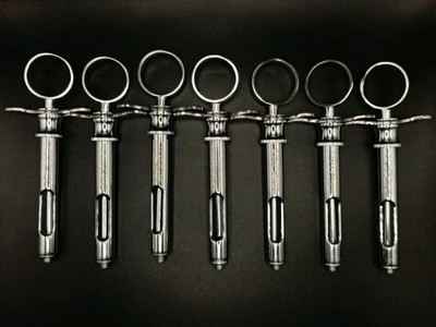 Hu-Friedy Type CW Aspirating Anesthetic Syringe SYRCW Set of 7Pcs