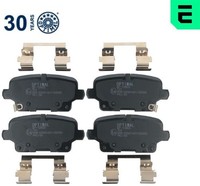 Optimal BP-12803 Bremsbelagsatz FüR Scheibenbremse Bremsbelagsatz FüR Opel