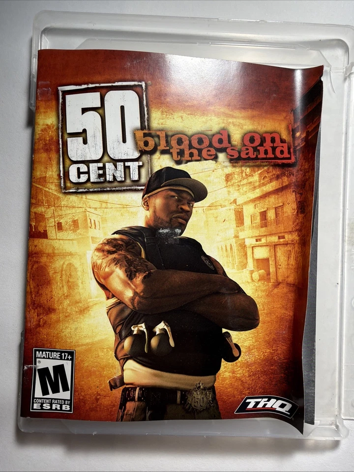 50 Cent: Blood on the Sand (Sony PlayStation 3, 2009) Disc & Manual Only - Image 4 of 4