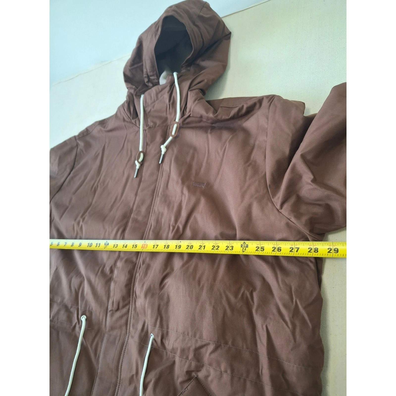 NEW Levis Strauss Harrison Parka Jacket (Wild Road Brown) XXL - product detail image 11