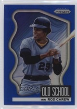 2022 Panini Prizm Old School Blue Prizm Rod Carew #OS-9 HOF no9