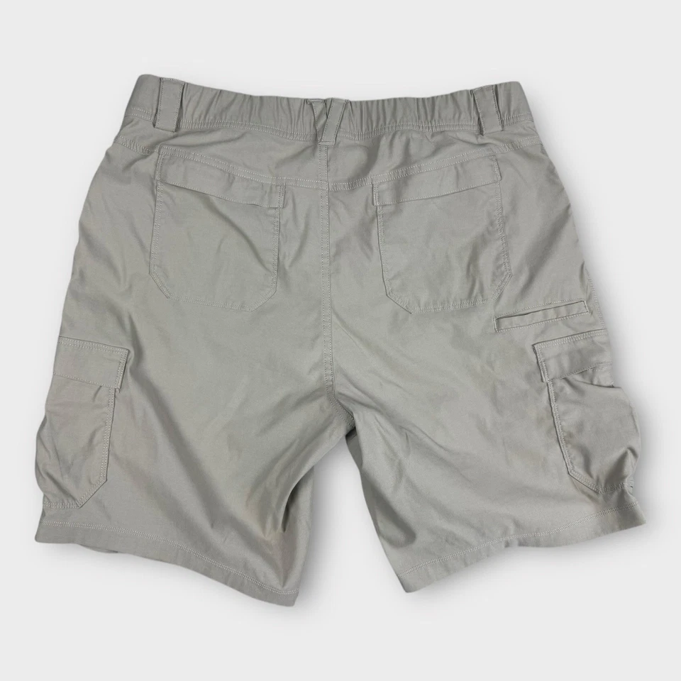 Pantalones Cortos Duluth Trading Carga Para Mujer’s 18 Caqui Bolsillos Utilitarios Exterior Foto 2 de 4