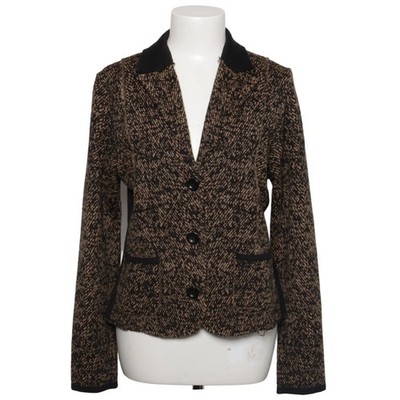 Selection by s.Oliver, Strickjacke, Damen, Größe: 42, Schwarz/Beige #eV6