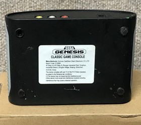 Sega Genesis Classic Game Console Only & Capcom Street Fighter II Game UNTESTED