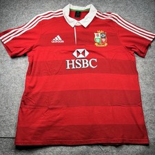 Adidas XXL British & Irish Lions Rugby Home Shirt Top HSBC Australia 2013 Jersey