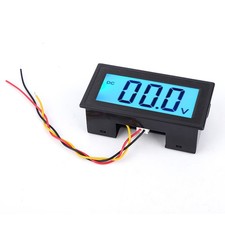 (Fully Seal DC0-200V)YB5135DB LCD Digital Display Three Wire Voltage Meter