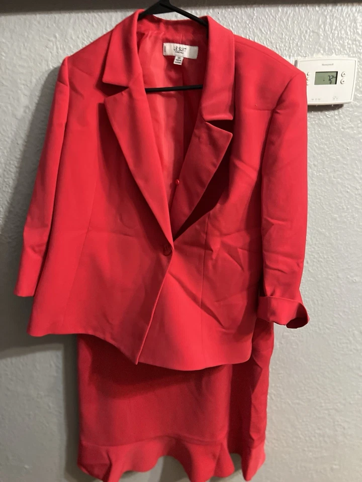 Traje Le Suit Mujer Hit Falda Rosa Talla 14P Foto 2 de 4