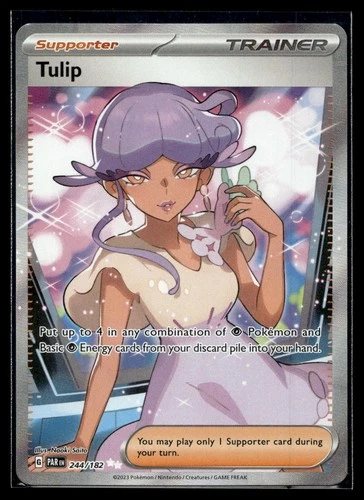 TULIP 244/182 ULTRA RARE PARADOX RIFT POKEMON HOLO