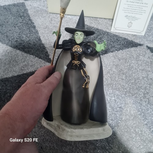 Lenox El Mago de Oz ~ Bruja Malvada del Oeste ~ Figura Coleccionable Usada en Excelente Condición - Imagen 3 de 13