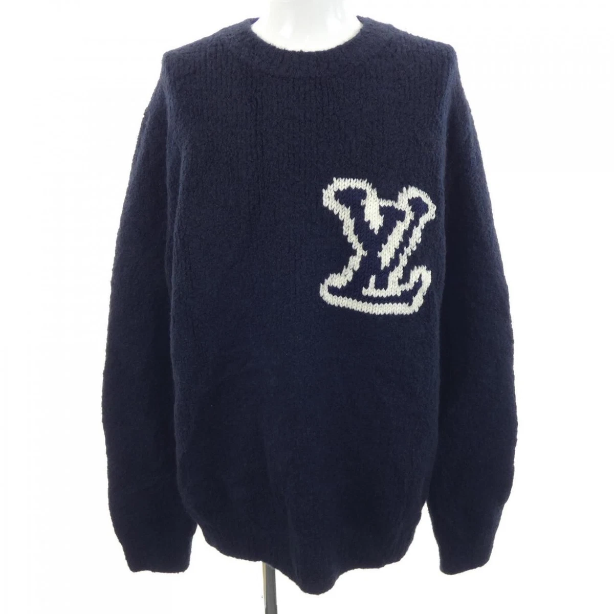 Louis Vuitton Blue Crew Neck Sweaters for Men for sale | eBay