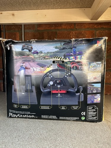 Volante MatCatz PlayStation con pedali - Foto 5 di 9
