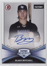 2023 Bowman Draft Under Armour All-America Game Blake Mitchell #AA-BM Auto 0if0