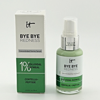 IT Cosmetics Bye Bye Redness Concentrated Derma Serum 1% Colloidal Oatmeal 1oz