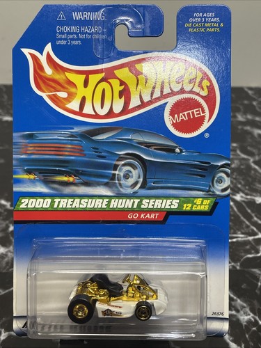 Hot Wheels Mattel 2000 Treasure Hunt Series Go Kart #6 Of 12 - 第 1/4 張圖片
