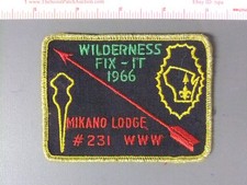 Boy Scout OA 231 Mikano Lodge 1966 Event 6248JJ