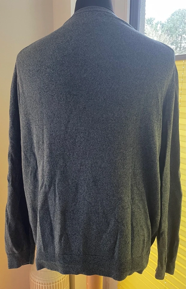 Pullover, Größe XL, The Basics by C&A, Blaugrau, Herren - Bild 3 von 4