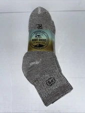 Outdoor Life Brown Ankle  Socks 71% Merino Wool Pack of 3 Designer Overstock