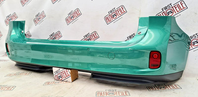 Original VW ID.Buzz ID BUZZ Stoßfänger Stoßstange hinten Bayleafgreen N6X