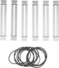 3 Sets Guitar Fret Protector, Jwodo Stainless Steel Fretboard Narrow Guards 