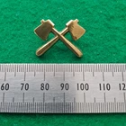 WW1 British Colonial Indian Army Pioneers Militia Arm Cap Badge