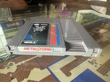 NES Nintendo MetalStorm Cartridge Only GENUINE AUTHENTIC TESTED IREM Metal Storm