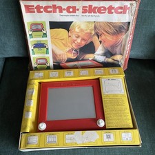 Vintage 1960s Magic ETCH A SKETCH Screen With Box