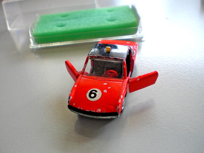 VW-Porsche, Schuco 1:66, pink-rot-neon, 826/ 827, sehr rar