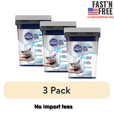 3 pack Cat's Pride Max Power Triple Odor Unscented Clumping Cat Litter 26 lb