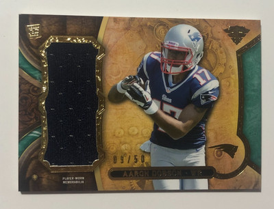 Aaron Dobson 2013 Topps Triple Threads Relic Card /50 #TTRJR-AD2