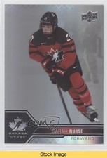 2022 Team Canada Juniors Women's WC Pillars of Light Sarah Nurse #51 READ 6so