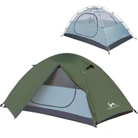 MC TOMOUNT Backpacking Tent 1-2 Person Waterproof Lightweight Double Layer Fr...