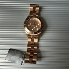 MARC BY JACOBS ROSE GOLD WORK QUARTZ WOMAN GOOD CONDITION