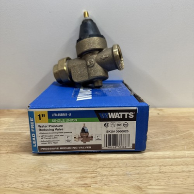 #ad Watts Pressure LFN45BUM1 1 quot; Fpt Stainless Steel Strainer EDP # 0960025 $56.99