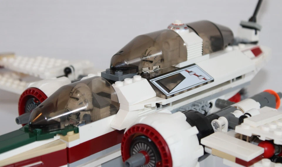 2005 Retired Star Wars Lego set #7259 ARC-170 Fighter 100% complete! - Image 2 of 4