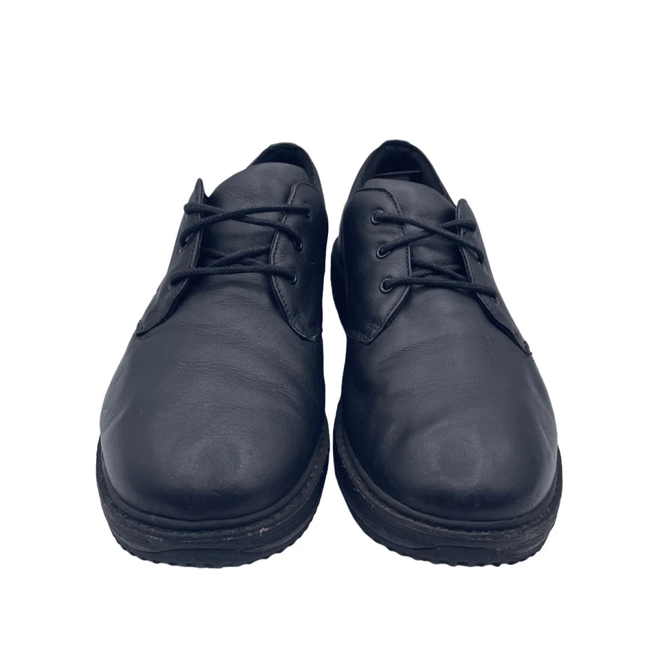 Zapato Skechers Shape Ups Trabajo Cuero Negro Informal Resistente al Deslizamiento para Mujer Talla 9.5 Foto 4 de 4