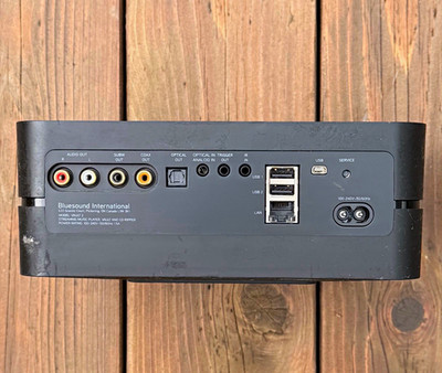 Bluesound VAULT 2 CD Ripper Music Streamer BluOS Ethernet Black For Parts