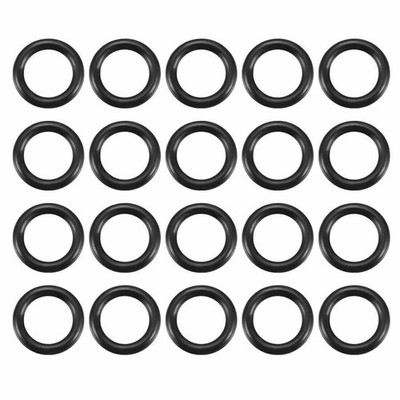 20PCS Rod Valve Seals Rubber O Rings 9mm Outer Dia 1.5mm Cross Section KD @zx