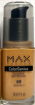 Authentic Max Factor Colour Genius Foundation 620 Honey No02 - ölfrei 30ml -