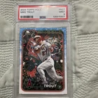 2024 TOPPS HOLIDAY VARIATION #H27 MIKE TROUT PSA 9