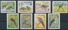 Vietnam 1981 Birds/Doves/Pigeons Stamps SC1124-31 Mint Never Hinged