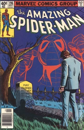 Amazing Spider-Man 196N VG- 3.5 1979 Stock Image Low Grade