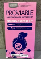 Nutramax Proviable Diarrhea Support Kit Paste 10 Capsules Exp 8/26