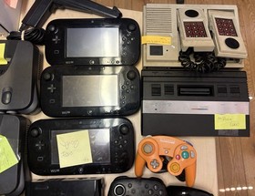 LOT *BROKEN/AS IS* NINTENDO CONSOLES/CONTROLLER-(S)NES,64,GC,WII,SWITCH,3DS,SEGA
