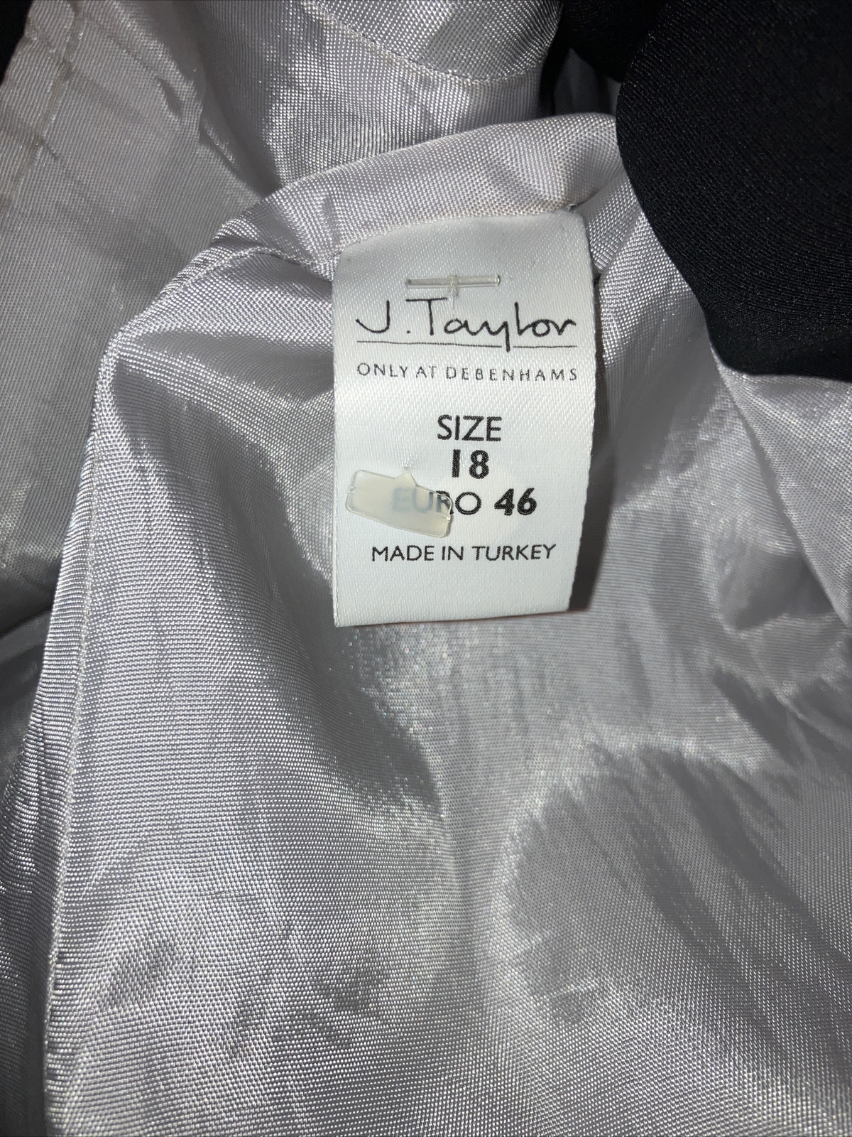 ladies black blazer size 18 by j taylor at debenhams eBay