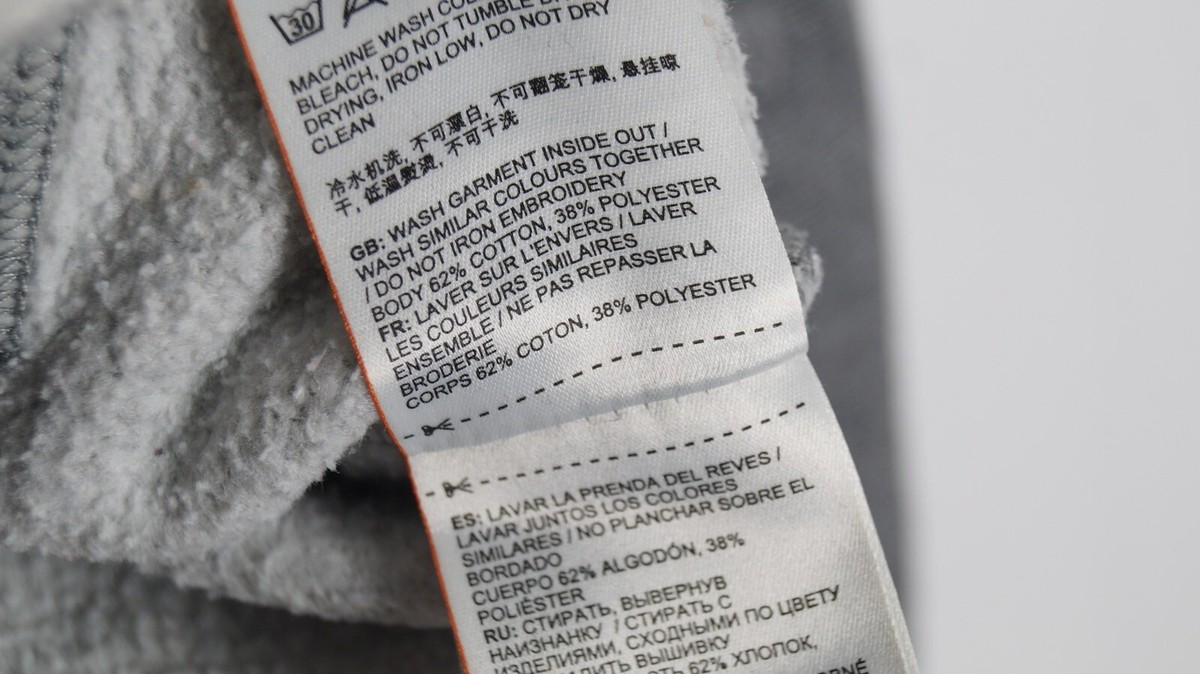 Sweat à Capuche Homme Superdry Taille M Gris - Poches, Coton, Très Bon état