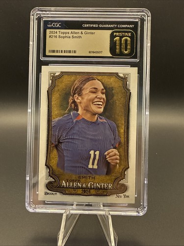 2024 Topps Allen & Ginter Sophia Smith #216 CGC PRISTINE 10!!