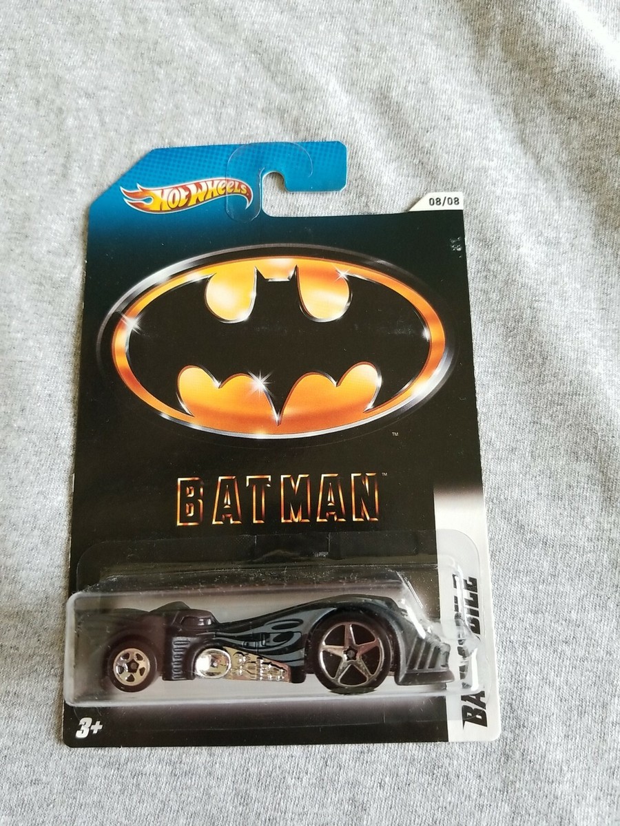2012 Hot Wheels Batman BATMOBILE Black 8/8 GREAT CARD | eBay